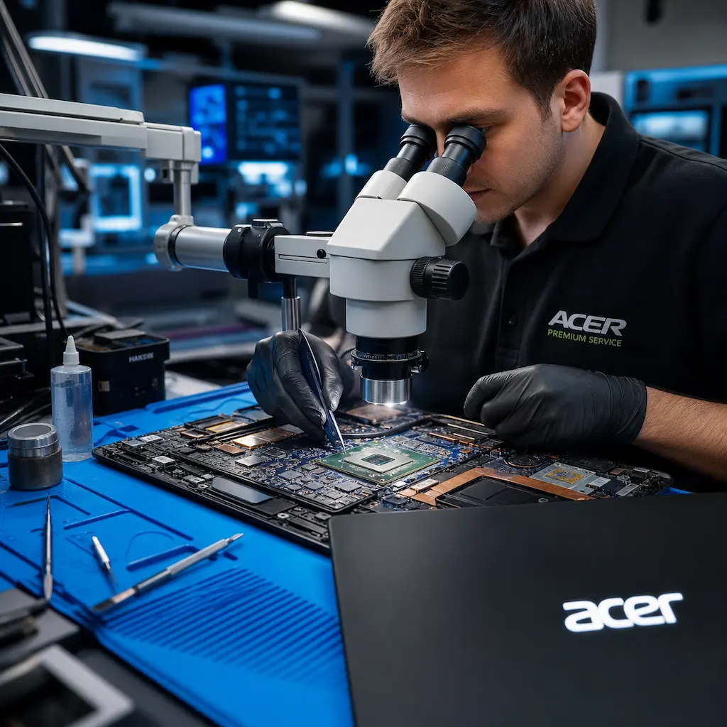 Замена видеокарты ноутбука Acer в Бердске