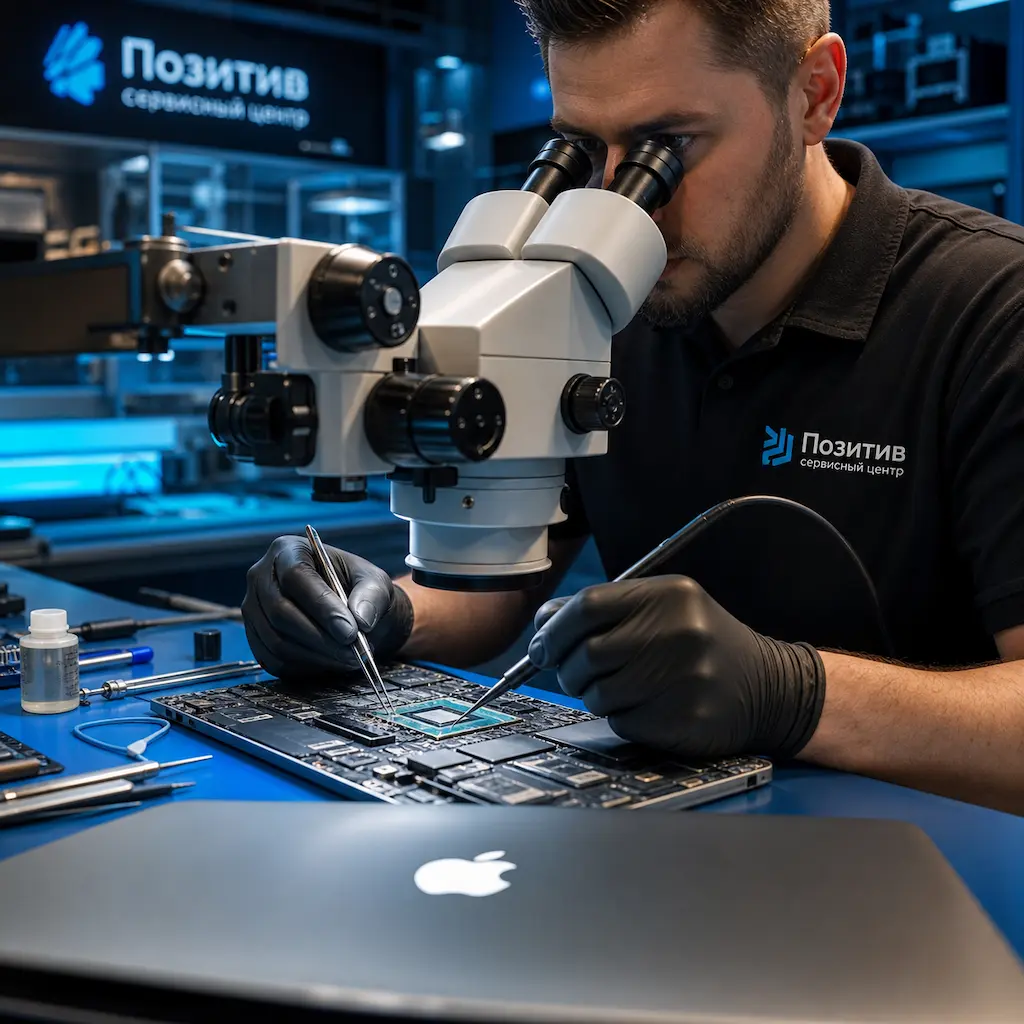 Замена видеокарты Apple MacBook в Бердске