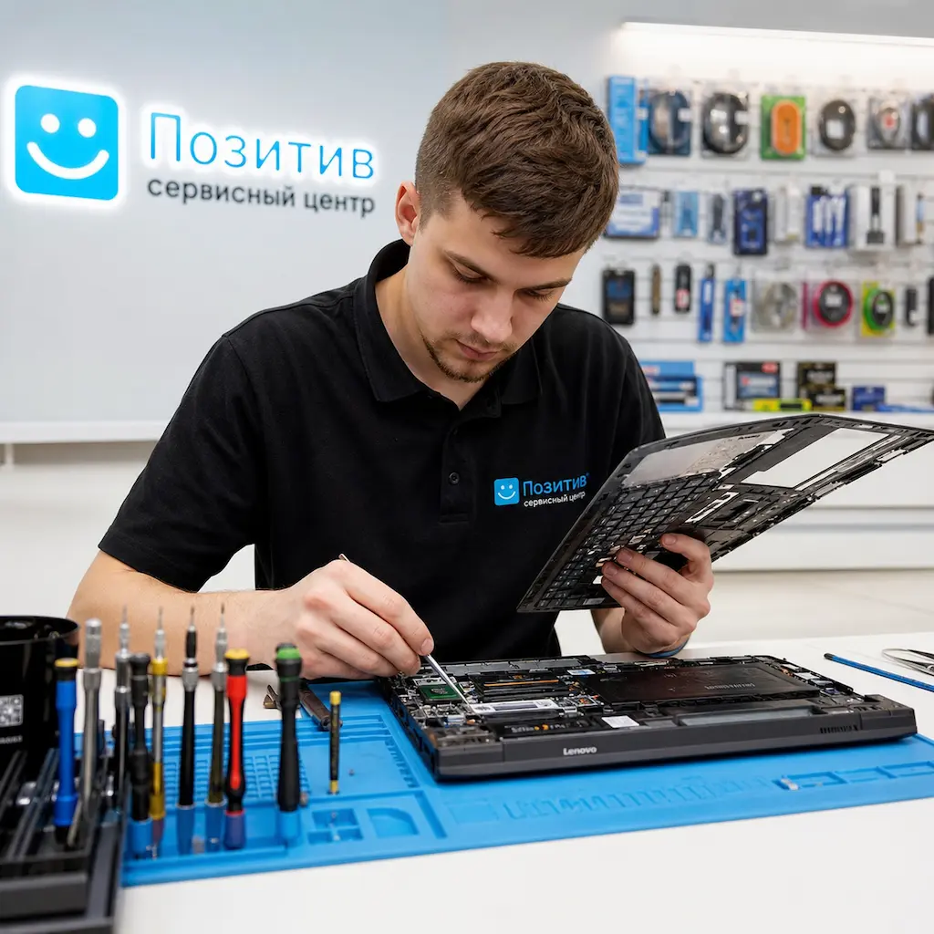 заменить клавиатуру на ноутбуке Lenovo в Бердске