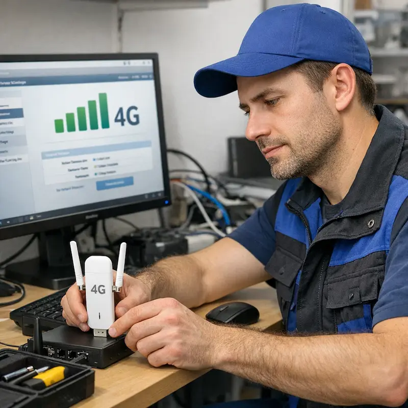 Настройка LTE модема в Бердске