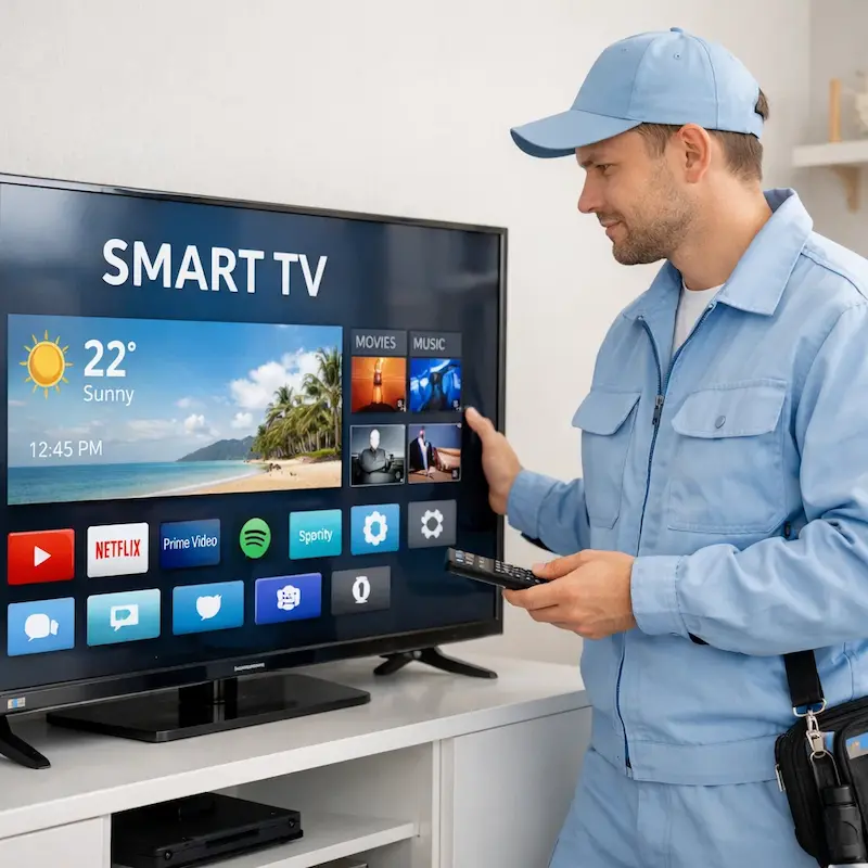 Настройка Smart TV в Бердске