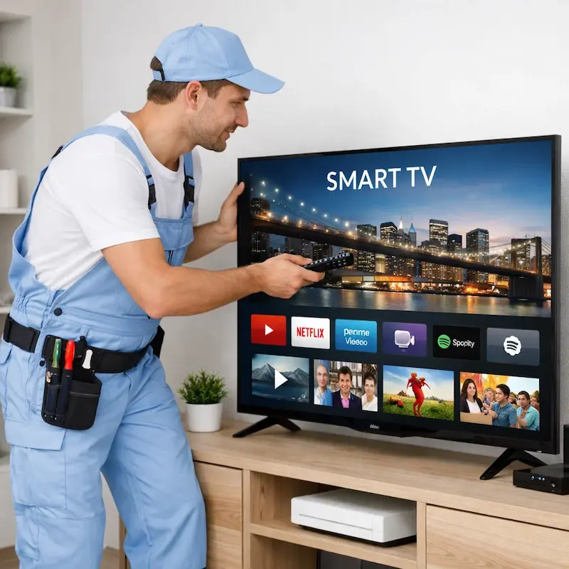 Как вызвать мастера для настройки Smart TV в Бердске