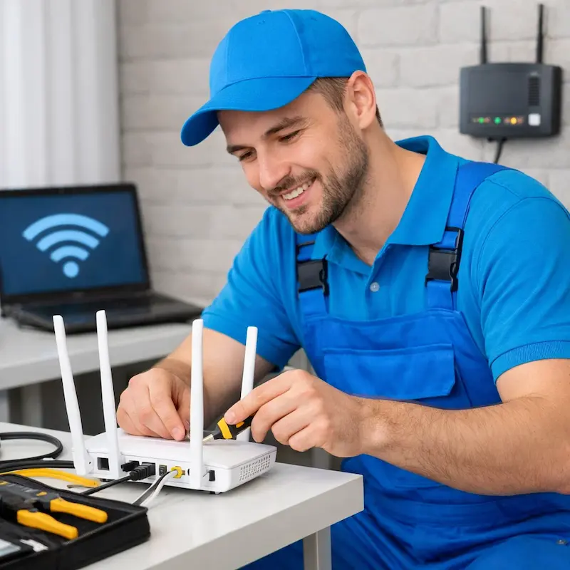 Настройка Wi - Fi в Бердске