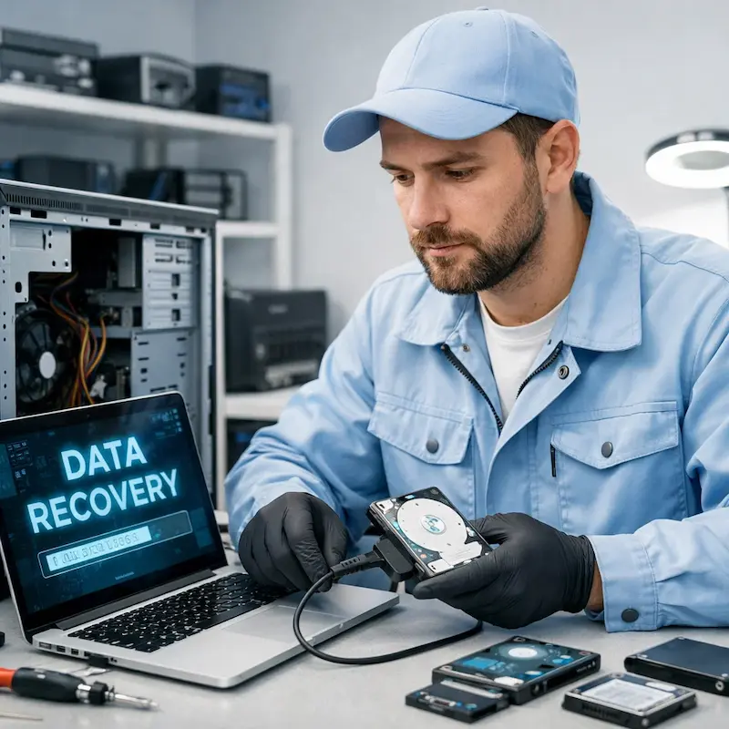 Восстановление файлов в Бердске