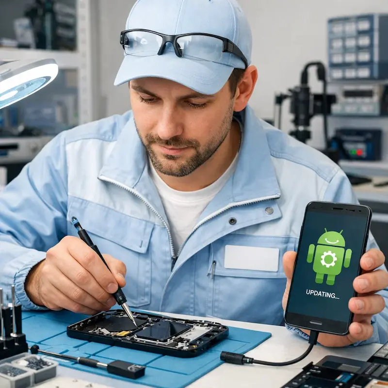 Настройка системы Android в Бердске